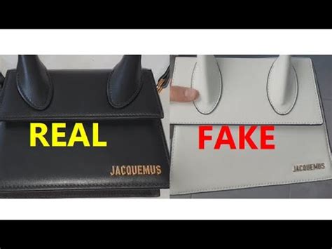 jacquemus le grand bambino fake vs real|how to check jacquemus bags.